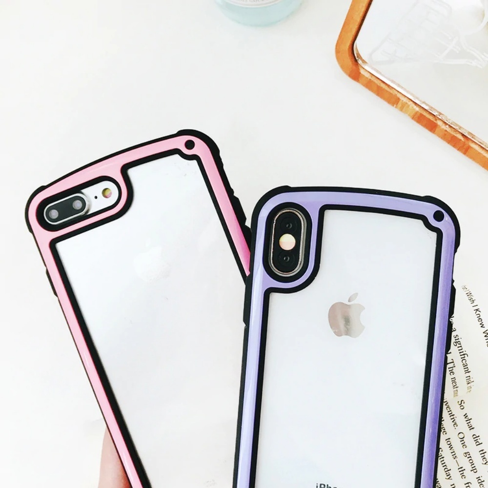 NEW iPhone X/XS/7/8/Plus Candy Anti-Knock case - Picture 4 of 8